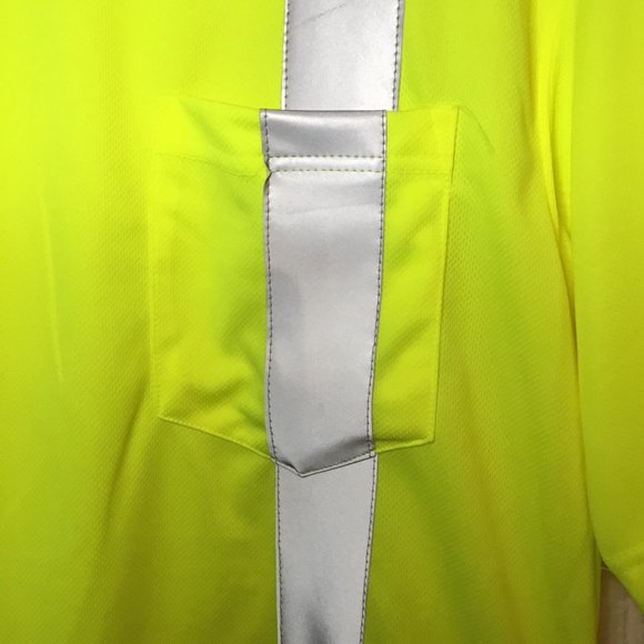 New With Tags Hi Visibility Short Sleeve Tee LG - Picture 2 of 7